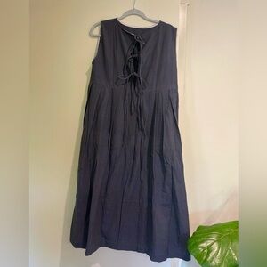 Runaway bicycle tie back Dress